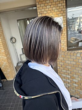 ヘアーグロウニコ(hair grow nico...) バレイヤージュカラー