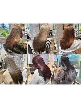 《三条駅3分/女性専用サロン》髪のクセやうねりをしっかり伸ばし、指通りなめらかなストレートを実現◎