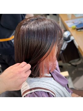 ミエルヘアーエスト 新宿店(mielhair est) インナーカラー　デザインカラー