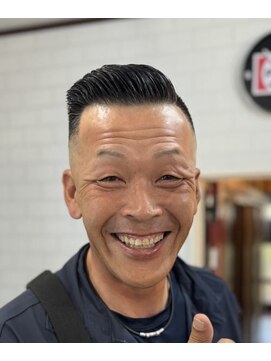 ピシャッとニ代目銀二郎 シンサイ刈り