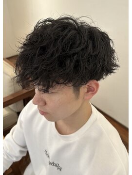 リシェールグリーン 越谷花田店(RICHAIR GREEN) カルマパーマ/ベリーショート/ダークアッシュ/ニュアンスパーマ