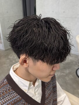 エデアンルクラ 下通(EDEAN Leclat) 熊本メンズパーマ 波巻き ツイスパ MEN'S HAIR