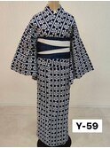 レンタル浴衣　Y‐59