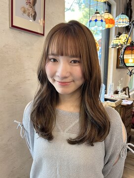 フェイバー 警固店(FAVOR) ベージュ/ブリーチなし/パーソナルカラー/髪質改善/カラー