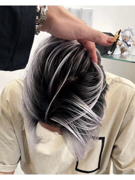 オメガ 渋谷(OMG) ホワイトシルバーバレイヤージュ