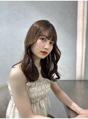 レイヤー／ボブルフ／ネビージュ/小顔/ワンレン/なれミディ