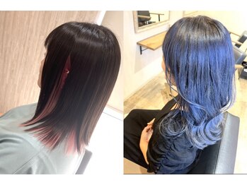 マロウ(marou)の写真/【最先端×髪質改善×艶カラー】髪にやさしい施術＆厳選されたカラー剤を使用◎新色も定期的に導入！
