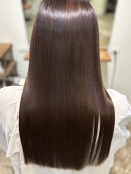 エテルノ(eterno)の写真/最新の髪質改善トリートメント取り扱い◎【eterno】の髪質改善で艶感とまとまりを！[縮毛矯正/髪質改善]