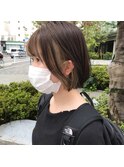《ショート/ボブ》フェイスフレーミング×ミニボブ