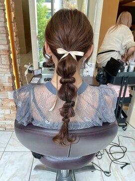 ルページ 千葉(lpage) 髪質改善/顔周りレイヤーカット/グレージュ[千葉/千葉駅]