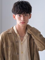 ディッセンバー 神宮前(December) ニュアンスパーマアッシュブラックウルフ波巻きスパイラル渋谷