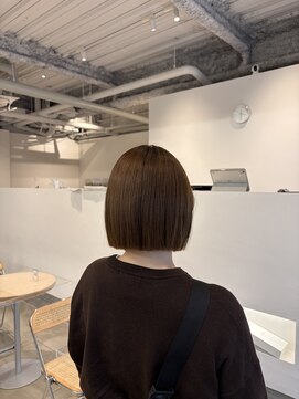 ソア(soa) 丸くならないボブ/髪質改善/枚方美容室/大阪美容室