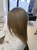 シオ ヘアー デザイン(Sio. hair design) 大人可愛いash beige