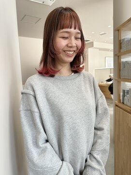 イノセントヘア(innocent.hair) 顔まわりカット/グラデーションカラー/エンドカラー