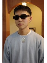 エディ(Edy)&nbsp;メンズスパイキーショート刈り上げスキンフェード眉毛カット岡山