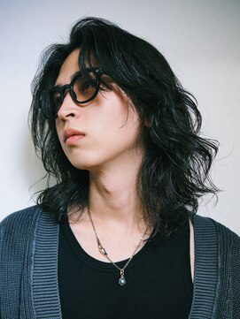 アンサー 原宿(ANSWER) メンズボブメンズミディアムパーマニュアンスパーマルーズパーマ