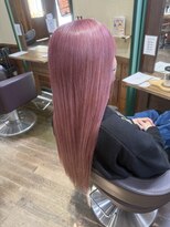 エルパライソ 鯖江店(Elparaiso)&nbsp;ブリーチあり　ピンクカラー