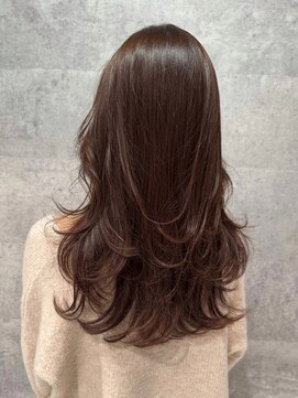 バランス 原宿 表参道(balance) マロンブラウン×レイヤー YUKA