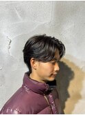 刈り上げセンターパート/波巻きツイストスパイラル/高崎