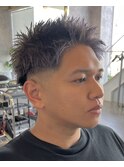 スキンフェード/テーパー/スパイキーショート/ブリーチ/岐阜大垣