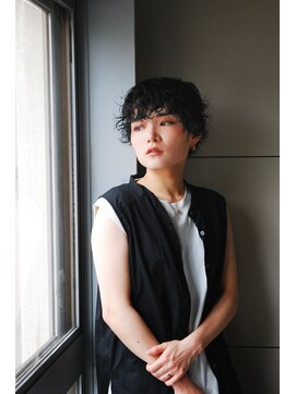 キユ(qiyu) 大人かわいい簡単セットショートパーマ［広島/八丁堀/髪質改善］