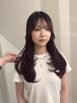 ユニコ(unico) レイヤーカット/暖色カラー