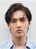 新橋メンズパーマツイストスパイラルパーマ波巻きニュアンス