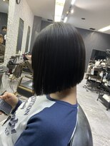 アローズ 沖縄店(arose)&nbsp;パツっとボブ　艶髪縮毛矯正