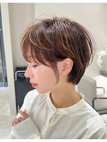 リブランド 銀座(REBRAND)&nbsp;透明感オリーブベージュ　ショート