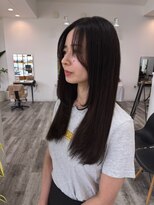 サロンド ベレーザ トータ(salao de beleza tota)&nbsp;ショコラブラウン × 顔周りレイヤー