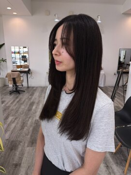 サロンド ベレーザ トータ(salao de beleza tota) ショコラブラウン × 顔周りレイヤー