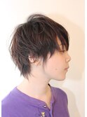 柔らかなショートレイヤー