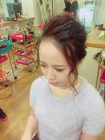イースタジオ 六本木店(e:studio)&nbsp;スッキリだけどルーズアップ　《　六本木　ヘアセット　》