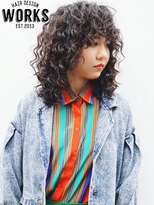 ワークス ヘアデザイン(WORKS HAIR DESIGN)&nbsp;レトロマッシュスパイラルパーマ