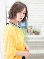 カイノ 中百舌鳥店 (KAINO) 【KAINO】外国人みたいなくせ毛風エアリー大人ボブ