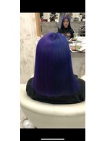 ルース(RUTH)&nbsp;パープル、ブルーの2トーンカラー