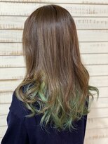 ディエス ヘアデザイン 能見台(diez hair design) インナーで差をつける、マイルドミント☆