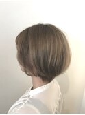 骨格矯正ショートボブ
