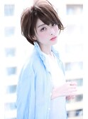 大人可愛いナチュラル小顔ショートボブ【Cirrus by Cloud zero】