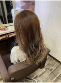 ルミエールジンジャー_ナチュラルグラデーション_ゆるふわカール