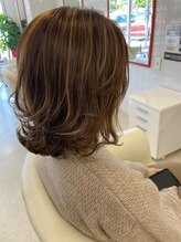 ヘアー エンジェルパワー(HAIR Angel Power) ハイライト外ハネ