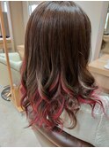 仙台D ダブルカラー×くびれヘア×ロングレイヤーstyle