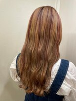 エンレイ(enRei)&nbsp;ツヤ髪外国人風大人かわいい無造作ウェーブルミエールベージュ