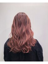 イロ(iro.)&nbsp;チェリーレッド×ナチュラルバレイヤージュ