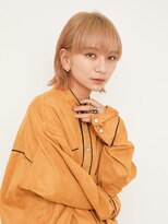 エンタク 新宿三丁目店(enntaku)&nbsp;ケアブリーチ/グラデーションカラー/ペールベージュ[新宿三丁目]