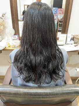 ギフト ヘアー サロン(gift hair salon) 【ロングラフウェーブ】原口健伸