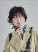 マロンベージュ/ボブ/前髪/レイヤー/髪質改善/縮毛矯正/横浜