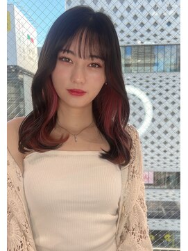 フォルテ ギンザ(FORTE GINZA) 韓国風ウェーブのインナーピンク