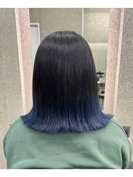 ガルフ 門前仲町(GULF) ふんわりカール/小顔ミディ[インナーカラー/学割U24/門前仲町]