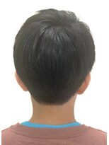 黄ぐまくん美容室 ツーブロックキッズカット